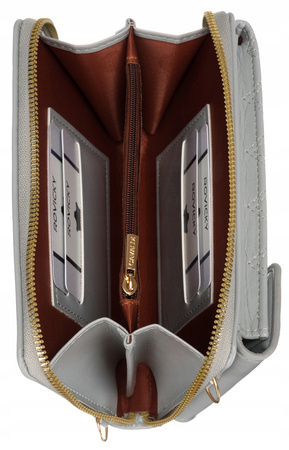 Damen Mini-Taschenportemonnaie aus Kunstleder – 4U Cavaldi