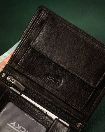 Pionier Herren Geldbörse aus Echtleder – Rovicky