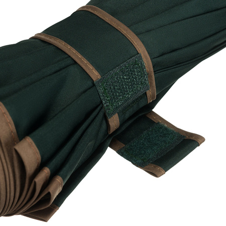 Eleganter, grüner Regenschirm mit großer Spannweite – Peterson