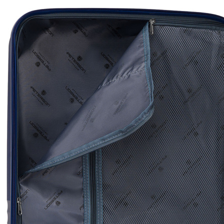 Peterson Koffer-Set aus ABS-Kunststoff in Marineblau