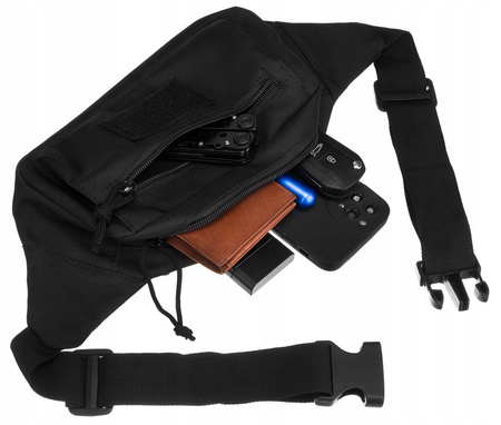 Geräumige, sportliche Hüfttasche für Herren aus Polyester – Rovicky