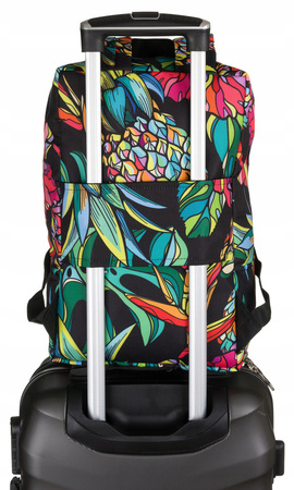 Reise Rucksack-Tasche mit Trolley-Halterung – Peterson