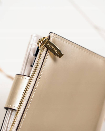 Geräumige Damen Geldbörse aus Öko-Leder – Peterson