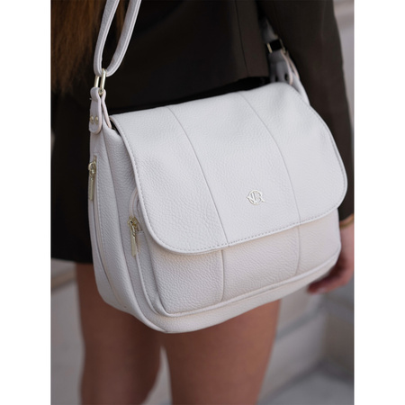 Geräumige Damen-Handtasche mit Schulterriemen und Taschen – Rovicky