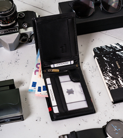 Herren Geldbörse mit RFID Protect – Rovicky