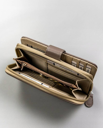 Große bequeme Damen Geldbörse aus Öko-Leder – 4U Cavaldi