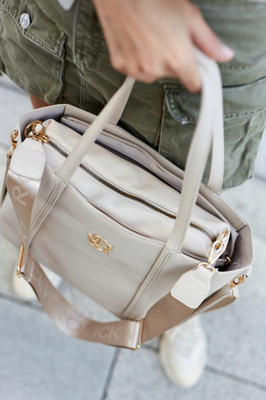 Geräumige 2-in-1 Damentasche aus Öko-Leder – Rovicky