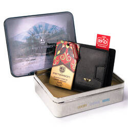 Kleine Herren Geldbörse aus echtem Leder – Peterson