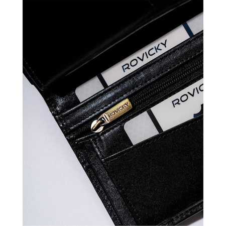 Große Herren Geldbörse aus echtem Leder – Rovicky
