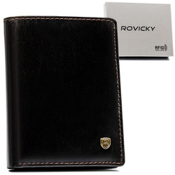 Stilvolles Lederetui für Dokumente mit RFID – Rovicky