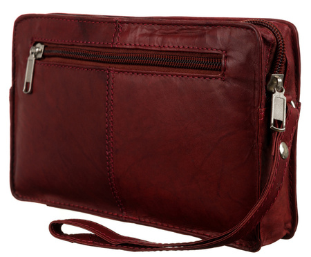 Herren Ledertasche mit Handschlaufe – Echtleder