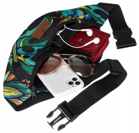 Geräumige Damen Gürteltasche aus Polyester – Peterson