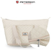 Beige Trainingstasche aus Polyester, mit einem Fach - Peterson