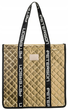 Große Damen Tasche aus Synthetikgewebe – Peterson