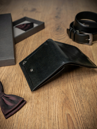 Elegante Herren Geldbörse aus Echtleder – Rovicky