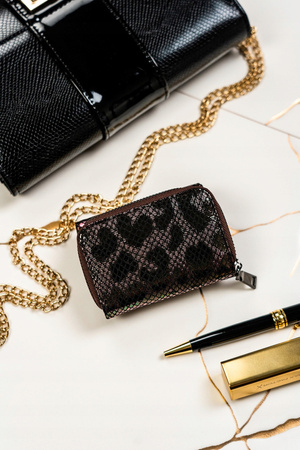 Kleine Damen Geldbörse aus echtem Leder – Lorenti