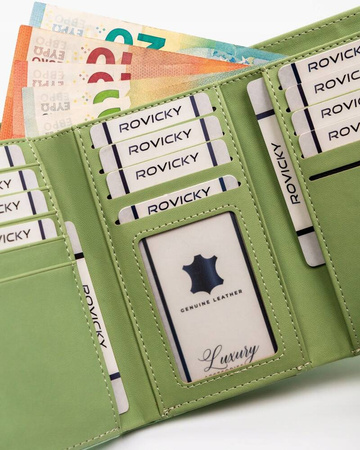 Damen Geldbörse mittelgroß aus Öko-Leder – 4U Cavaldi