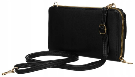 Mini Damen Umhängetasche-Geldbörse 2-in-1 mit abnehmbarem Riemen – 4U Cavaldi