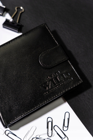 Klassische, horizontale Herren Geldbörse aus echtem Leder – Always Wild