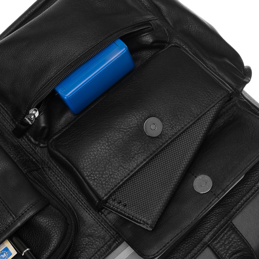 Laptoptasche aus Echtleder für 15 Zoll Laptop – Bild 12