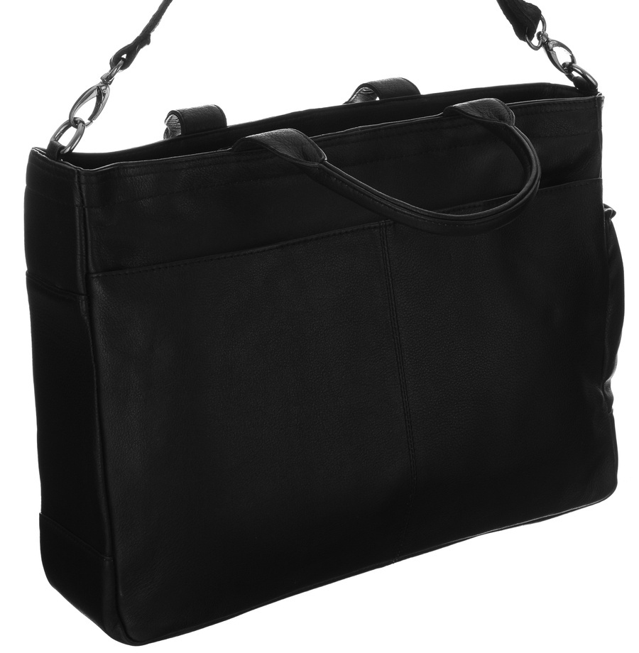 Laptoptasche aus Echtleder für 15 Zoll Laptop – Bild 3