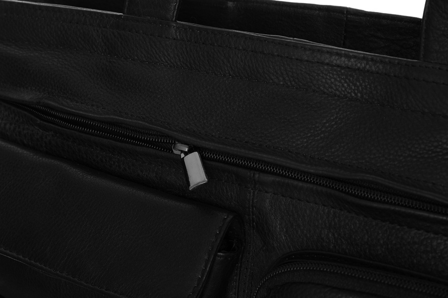 Laptoptasche aus Echtleder für 15 Zoll Laptop – Bild 7