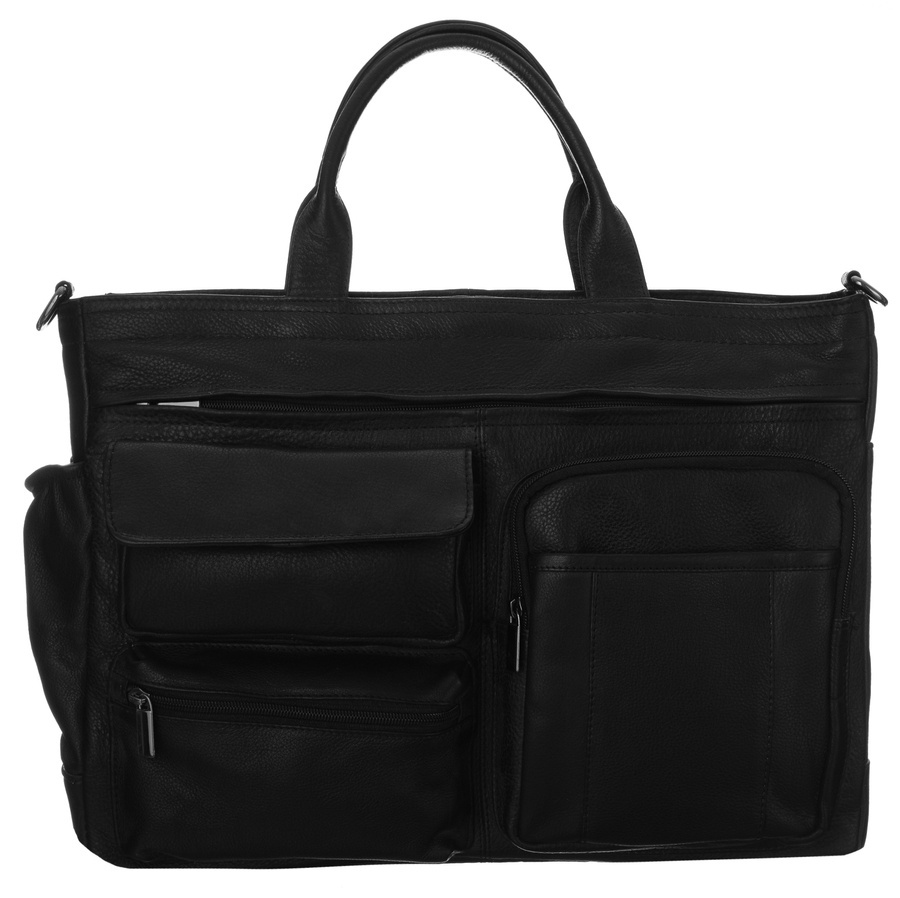 Laptoptasche aus Echtleder für 15 Zoll Laptop – Bild 2