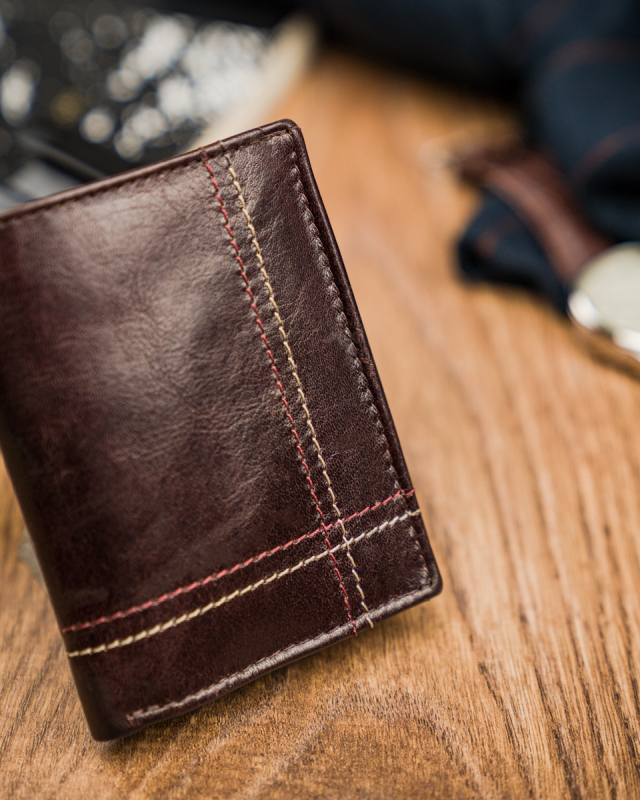 Kompakte Herren Geldbörse mit RFID-Schutz – Always Wild