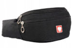Sportliche Gürteltasche mit patriotischem Emblem