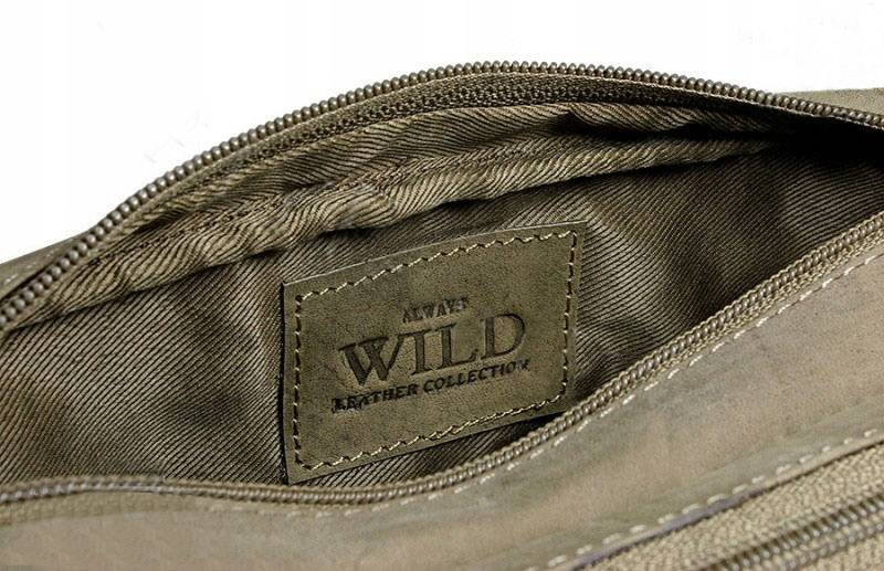 Leder Herren Handgelenktasche – Always Wild – Bild 3