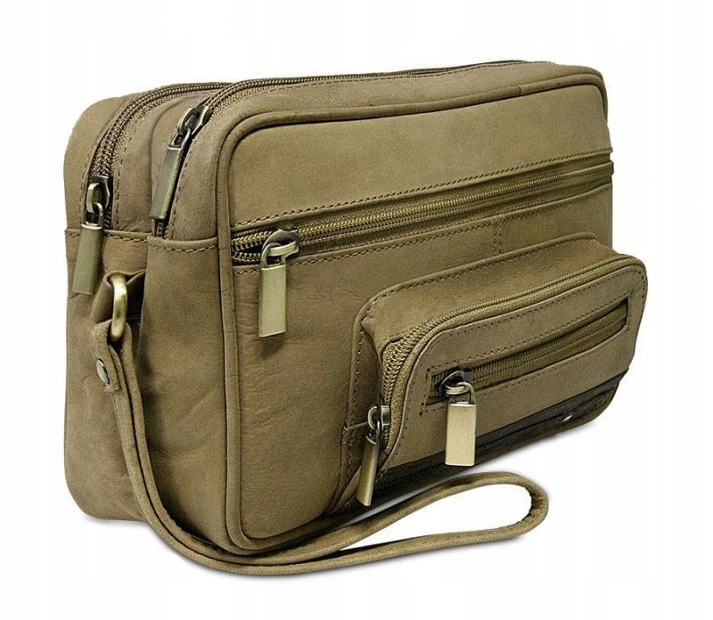 Leder Herren Handgelenktasche – Always Wild