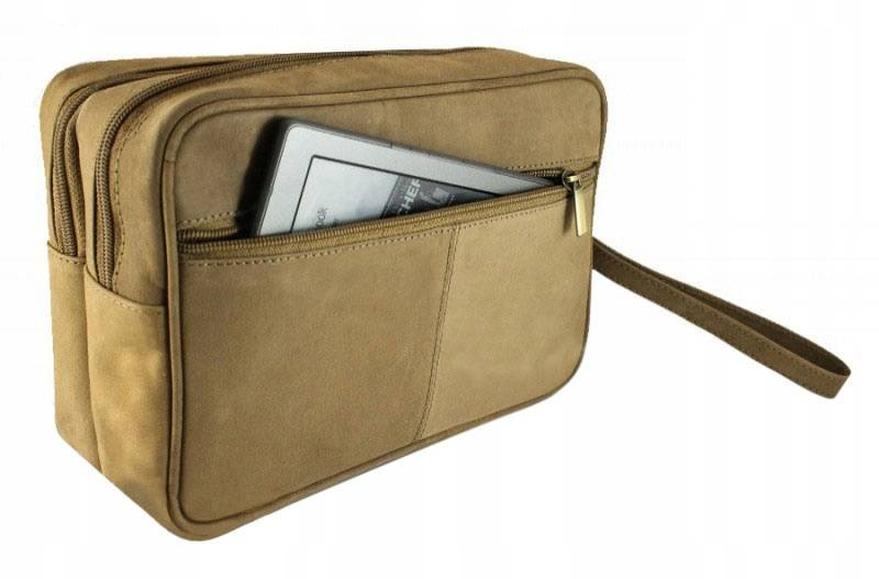 Leder Herren Handgelenktasche – Always Wild – Bild 2
