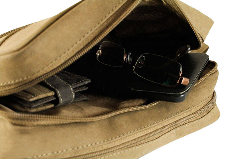 Leder Herren Handgelenktasche – Always Wild – Bild 7