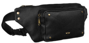 Leder Gürteltasche mit Fächern – Peterson