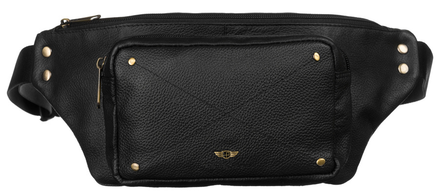Leder Gürteltasche mit Fächern – Peterson – Bild 4