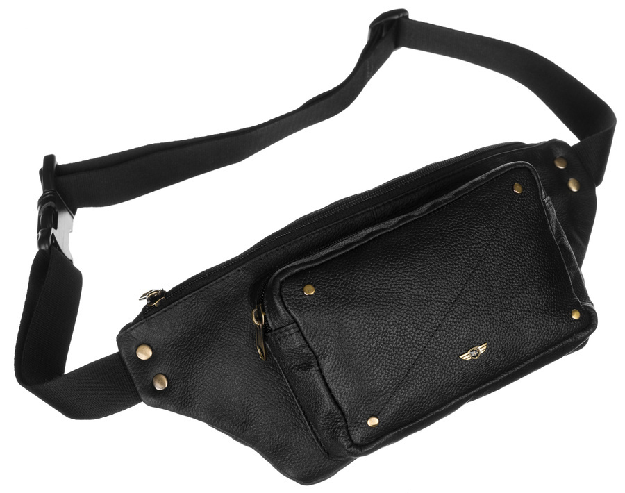 Leder Gürteltasche mit Fächern – Peterson – Bild 10