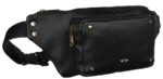 Leder Gürteltasche mit Fächern – Peterson