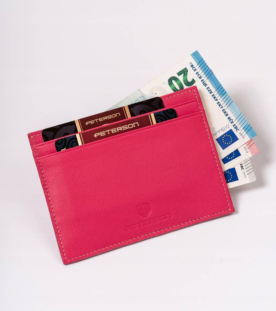 Dokumenten- und Geldschein-Etui aus Leder – Peterson – Bild 2