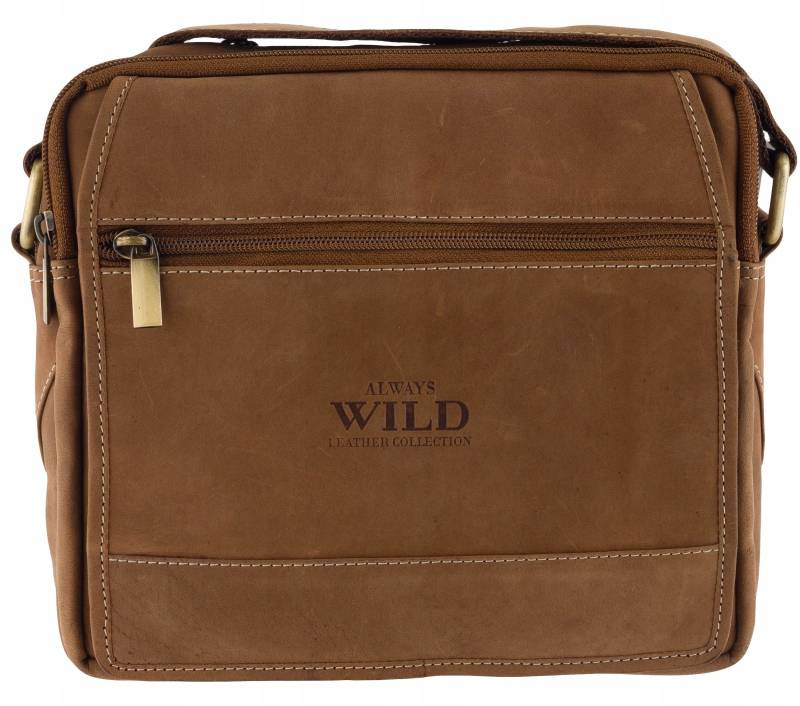 Herren Umhängetasche aus Leder – Always Wild – Bild 2