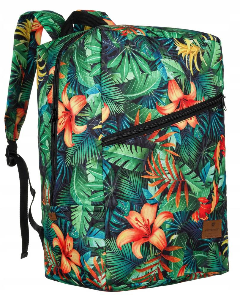 Reise Rucksack-Tasche mit Trolley-Halterung – Peterson