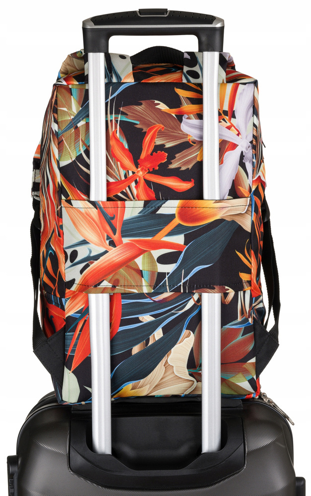 Reise Rucksack-Tasche mit Trolley-Halterung – Peterson – Bild 5