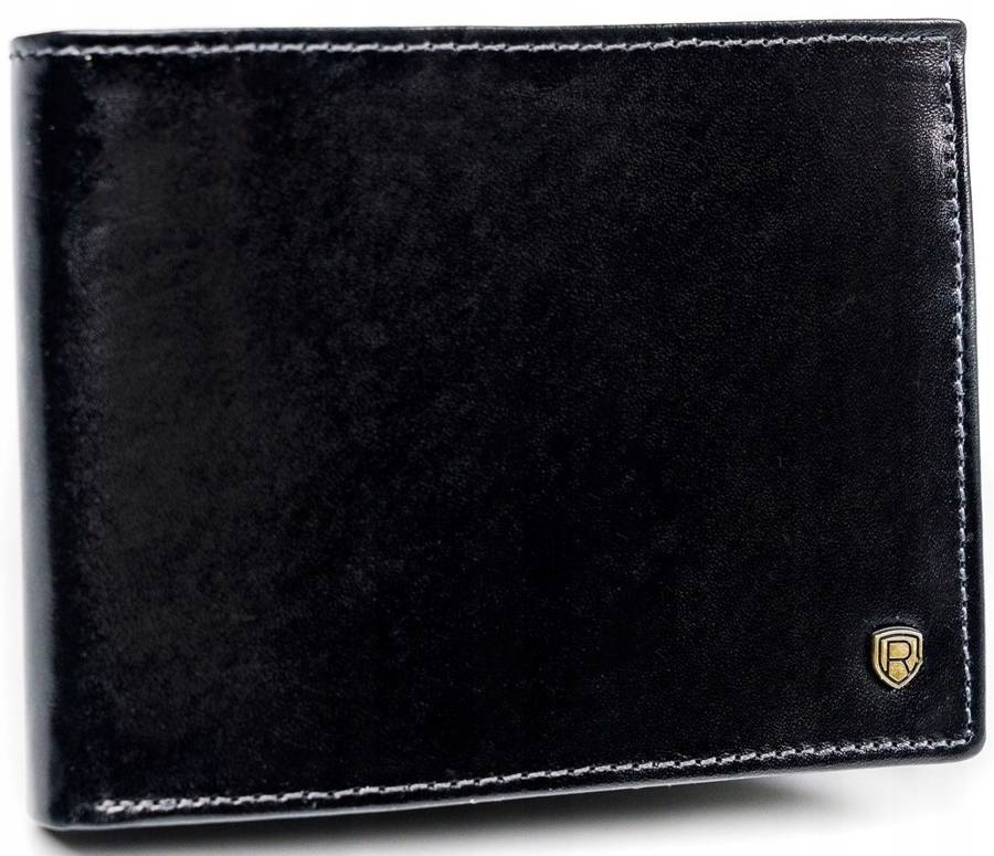 Herren Geldbörse aus Leder mit RFID – Rovicky
