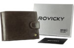 Elegante Herren Geldbörse mit Anti-Skimming-Membran – Rovicky