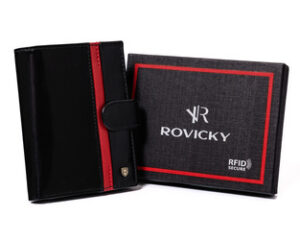 Elegante Herren Geldbörse aus hochwertigem Leder – Rovicky