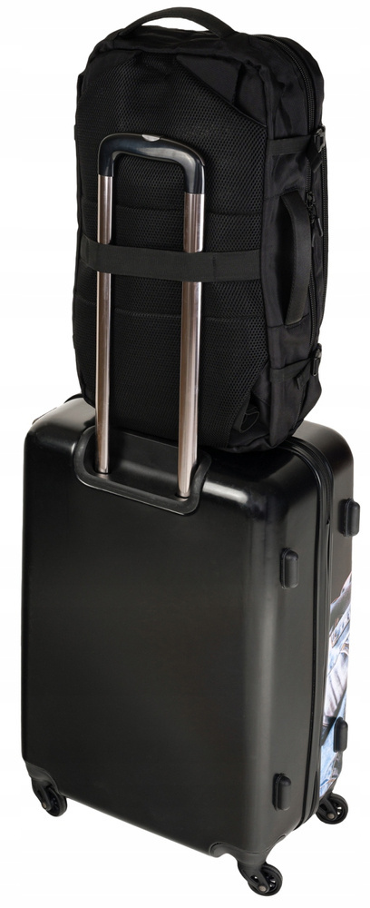 Reise Rucksack-Tasche mit Trolley-Aufhängung – David Jones – Bild 4