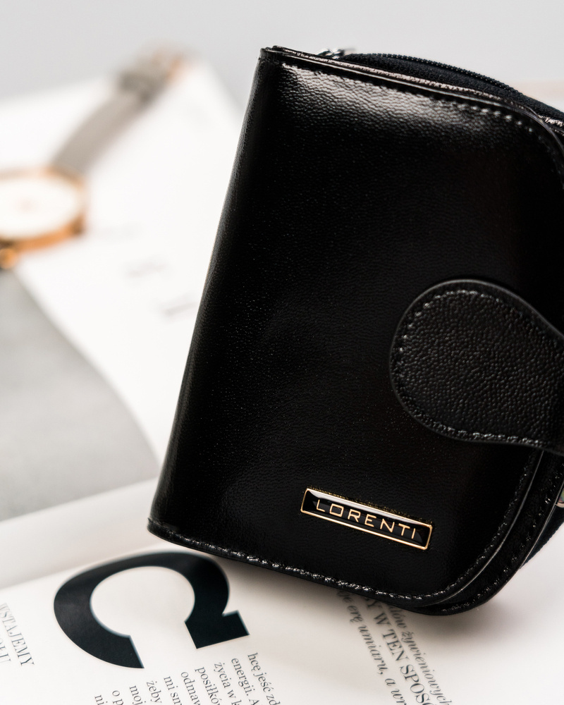 Kompakte Damen Geldbörse für die Handtasche – Lorenti – Bild 6