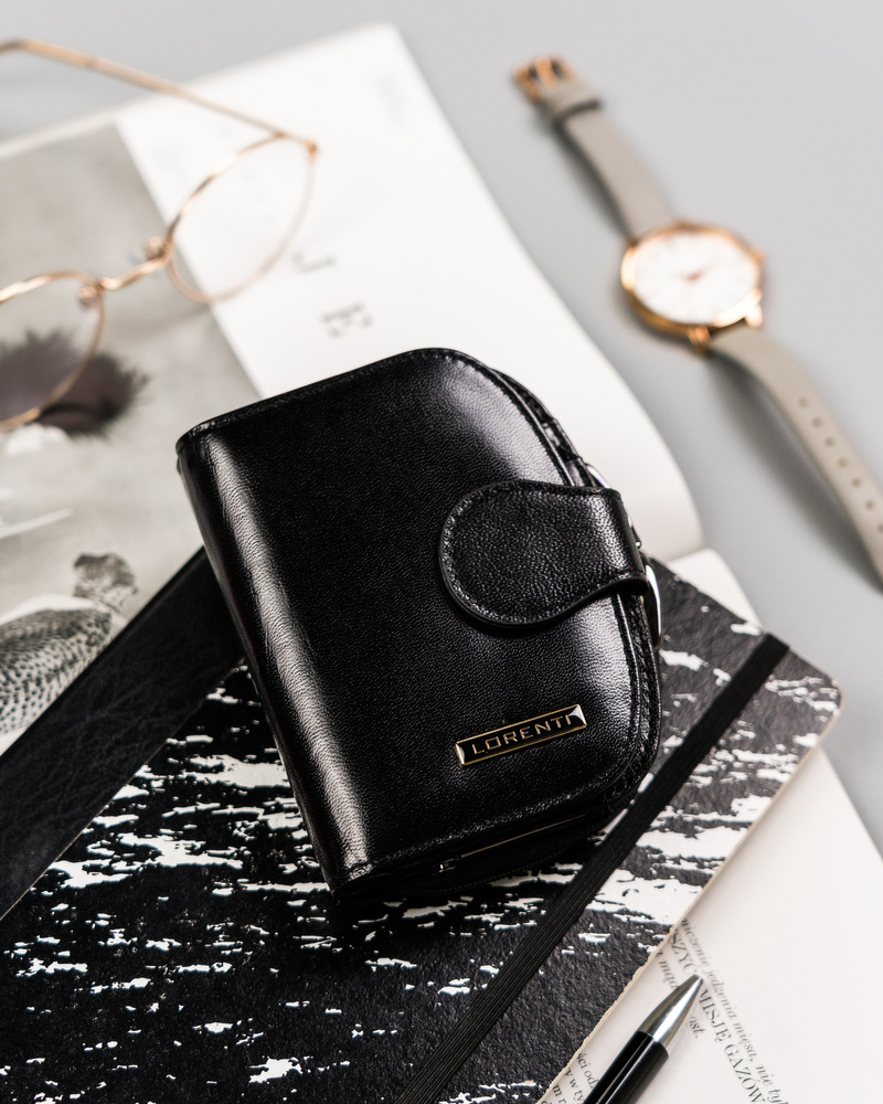 Kompakte Damen Geldbörse für die Handtasche – Lorenti – Bild 5