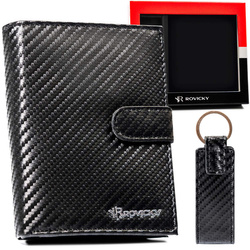 Elegante Herren Geldbörse mit RFID Protect System – Rovicky