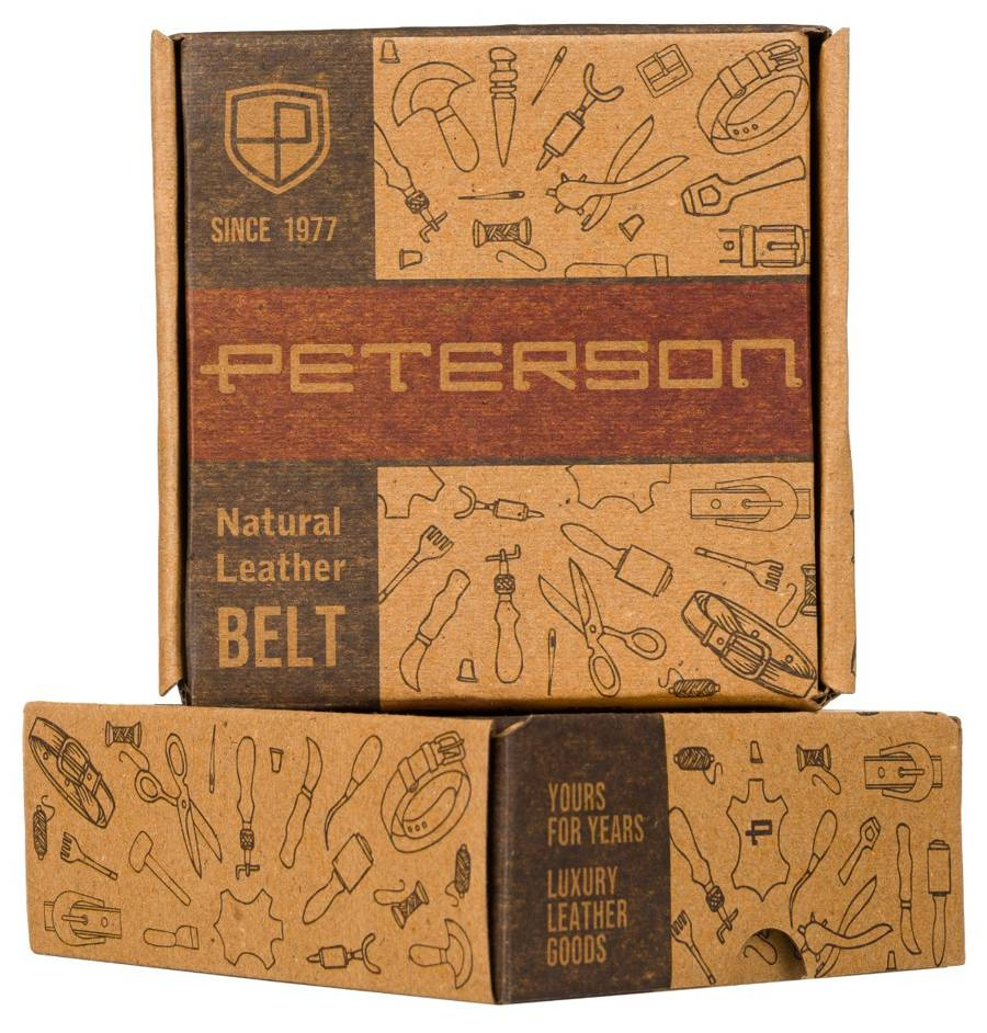 Herren Gürtel Business mit eleganter automatischer Schnalle – Peterson – Bild 9