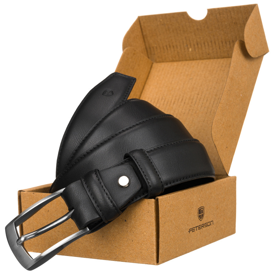 Glatter Herren Gürtel aus Leder für Anzug – Peterson